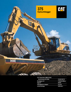 Excavadoras de orugas Caterpillar 375 L