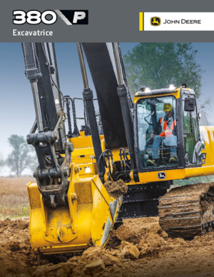 Excavadoras de orugas John Deere Construction 380 P
