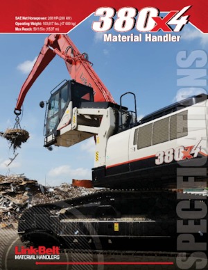 Excavadoras de orugas Link-Belt 380 X4 MH