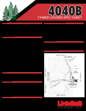 Excavadoras de orugas Link-Belt 4040B TL