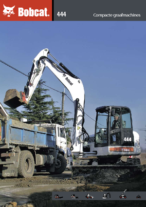 Excavadoras de orugas Bobcat 444