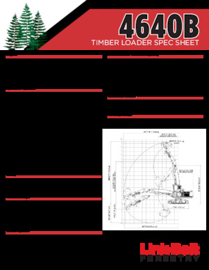Excavadoras de orugas Link-Belt 4640B TL