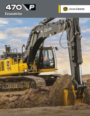 Excavadoras de orugas John Deere Construction 470 P