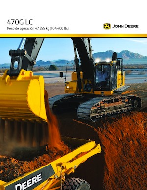Excavadoras de orugas John Deere Construction 470G LC