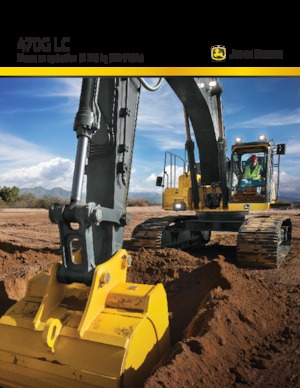 Excavadoras de orugas John Deere Construction 470G LC