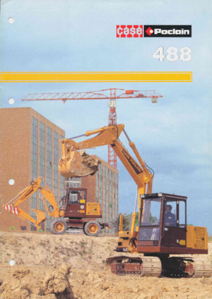 Excavadoras de orugas Case Poclain 488 CL