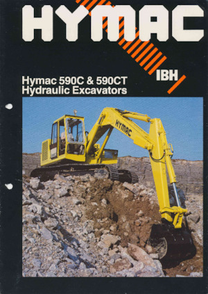 Excavadoras de orugas Hymac 590C