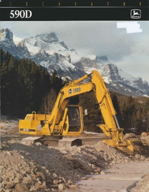 Excavadoras de orugas John Deere Construction 590D
