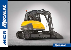 Excavadoras de orugas Mecalac 10 MCR