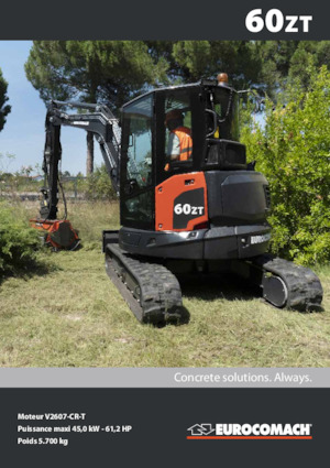 Miniexcavadoras Eurocomach 60 ZT