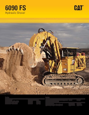 Excavadoras de orugas Caterpillar 6090 FS