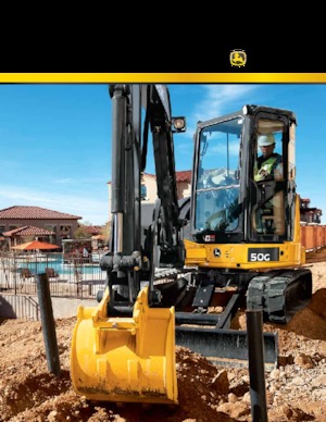 Excavadoras de orugas John Deere Construction 60G