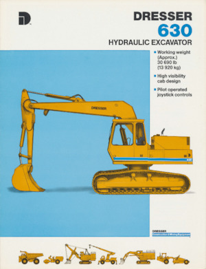 Excavadoras de orugas Dresser 630