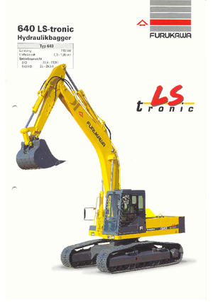 Excavadoras de orugas Furukawa 640 LS-tronic