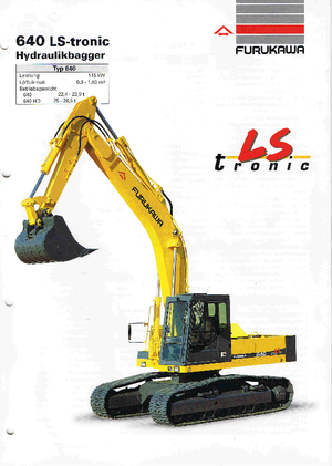 Excavadoras de orugas Furukawa 645 HD LS-tronic