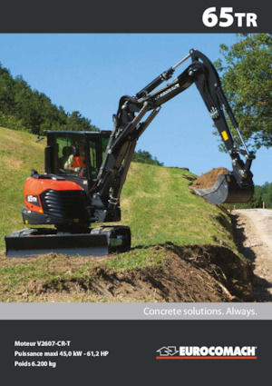 Excavadoras de orugas Eurocomach 65 TR