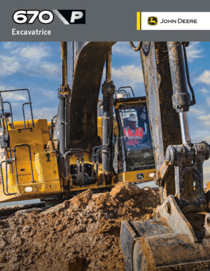 Excavadoras de orugas John Deere Construction 670 P