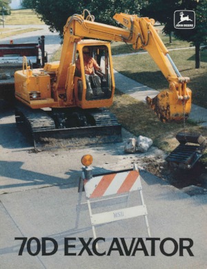 Excavadoras de orugas John Deere Construction 70D