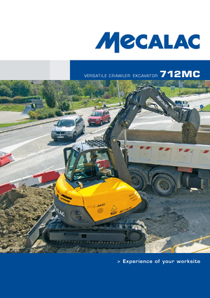 Excavadoras de orugas Mecalac 712 MC