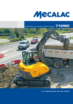 Excavadoras de orugas Mecalac 712 MC