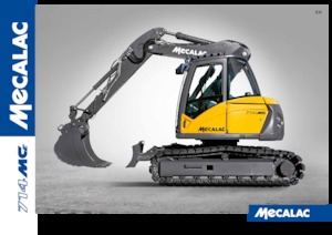 Excavadoras de orugas Mecalac 714 MC e