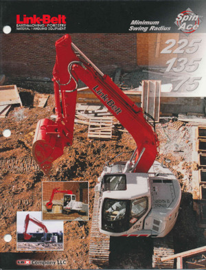 Excavadoras de orugas Link-Belt 75 Spin Ace