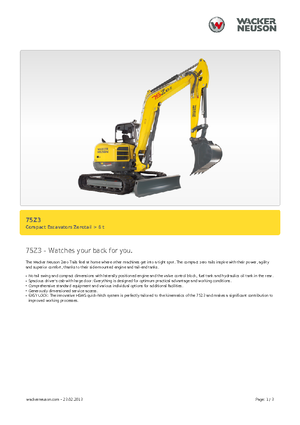 Excavadoras de orugas Wacker Neuson 75 Z 3
