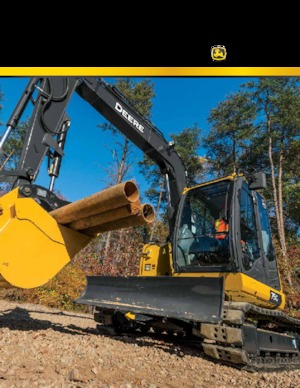 Excavadoras de orugas John Deere Construction 85G