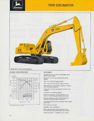 Excavadoras de orugas John Deere Construction 790D