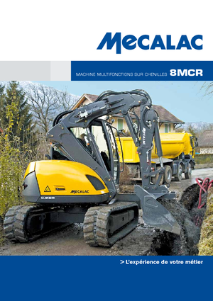 Excavadoras de orugas Mecalac 8MCR