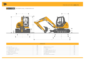 Excavadoras de orugas JCB 8085 ZTS