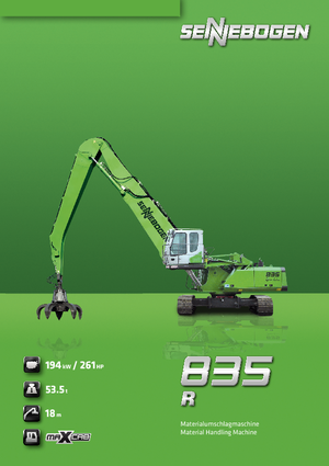 Excavadoras de orugas Sennebogen 835 R-HD