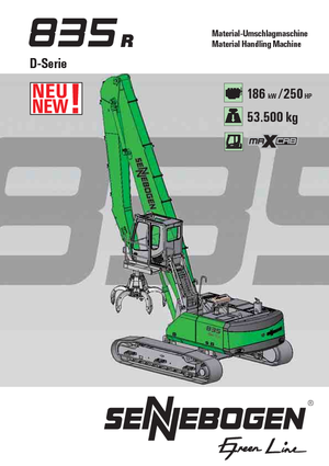 Excavadoras de orugas Sennebogen 835 R-special