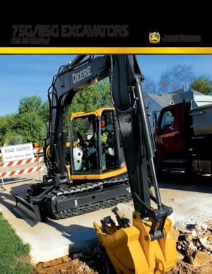 Excavadoras de orugas John Deere Construction 85G