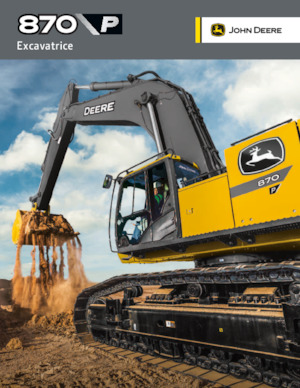 Excavadoras de orugas John Deere Construction 870 P