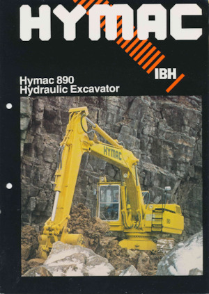 Excavadoras de orugas Hymac 890