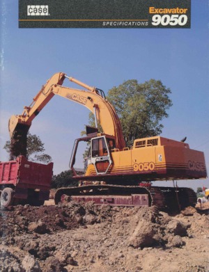 Excavadoras de orugas Case 9050