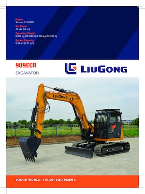 Excavadoras de orugas Liugong 909ECR