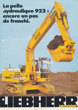 Excavadoras de orugas Liebherr 922