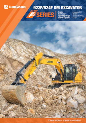 Excavadoras de orugas Liugong 922FLL