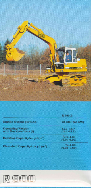 Excavadoras de orugas Liebherr R 992 