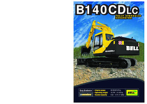 Excavadoras de orugas Bell B140CDLC