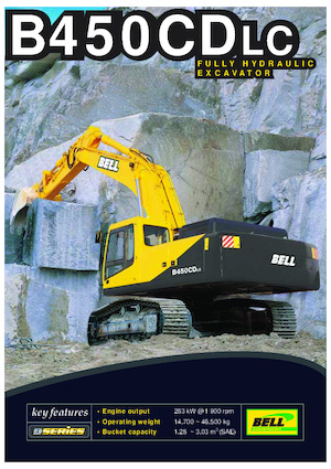 Excavadoras de orugas Bell B450CDLC