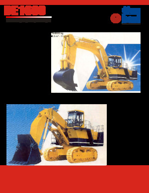 Excavadoras de orugas Beml BE1600