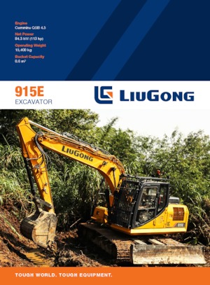 Excavadoras de orugas Liugong 915E