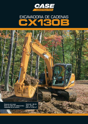Excavadoras de orugas Case CX 130 B