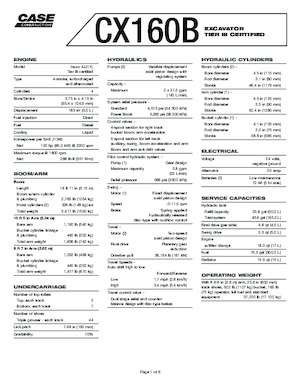 Excavadoras de orugas Case CX 240 B LC
