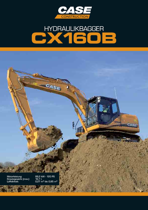 Excavadoras de orugas Case CX 160 B LC