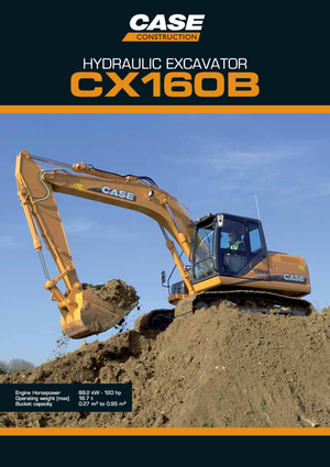 Excavadoras de orugas Case CX 160 B LC