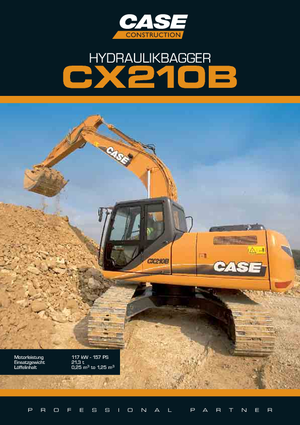 Excavadoras de orugas Case CX 210 B LC